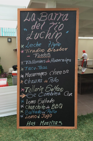 Tío Luchín - Cocina en vivo